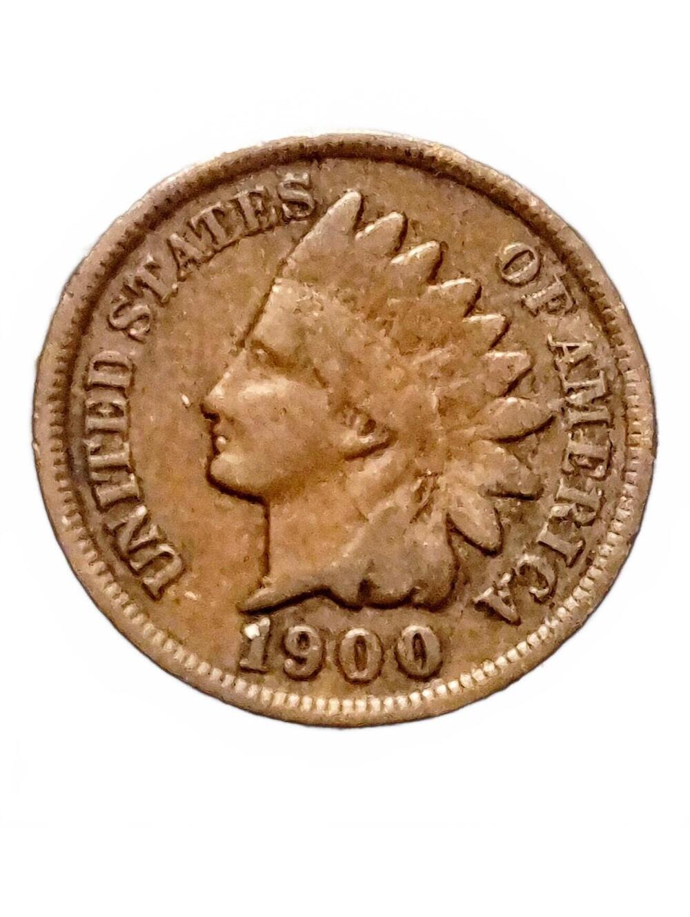 1900 Indian Head Penny Nice Coin #256